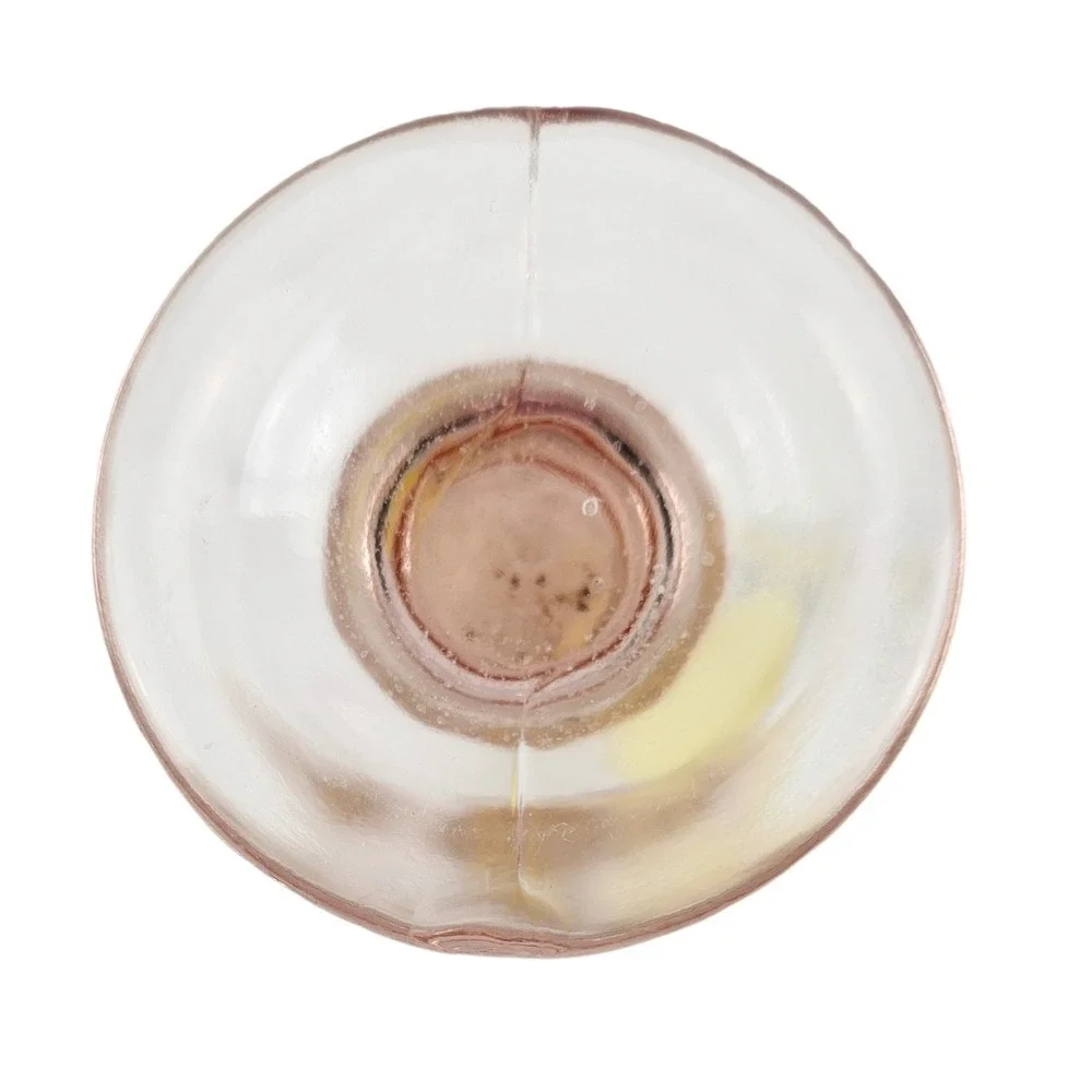 Vintage Pink Depression Glass Bud Vase Fluted 8.25 Inch Mid Century Decor